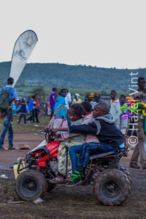 children on a quad bike? only in africa